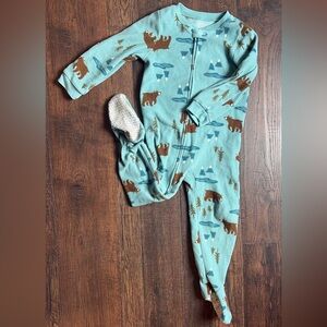 Cozy Fleece Pajamas Onesie Footies